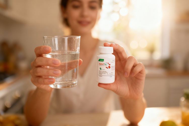 بهترین زمان مصرف قرص فروفورت گاین در صبح ناشتا